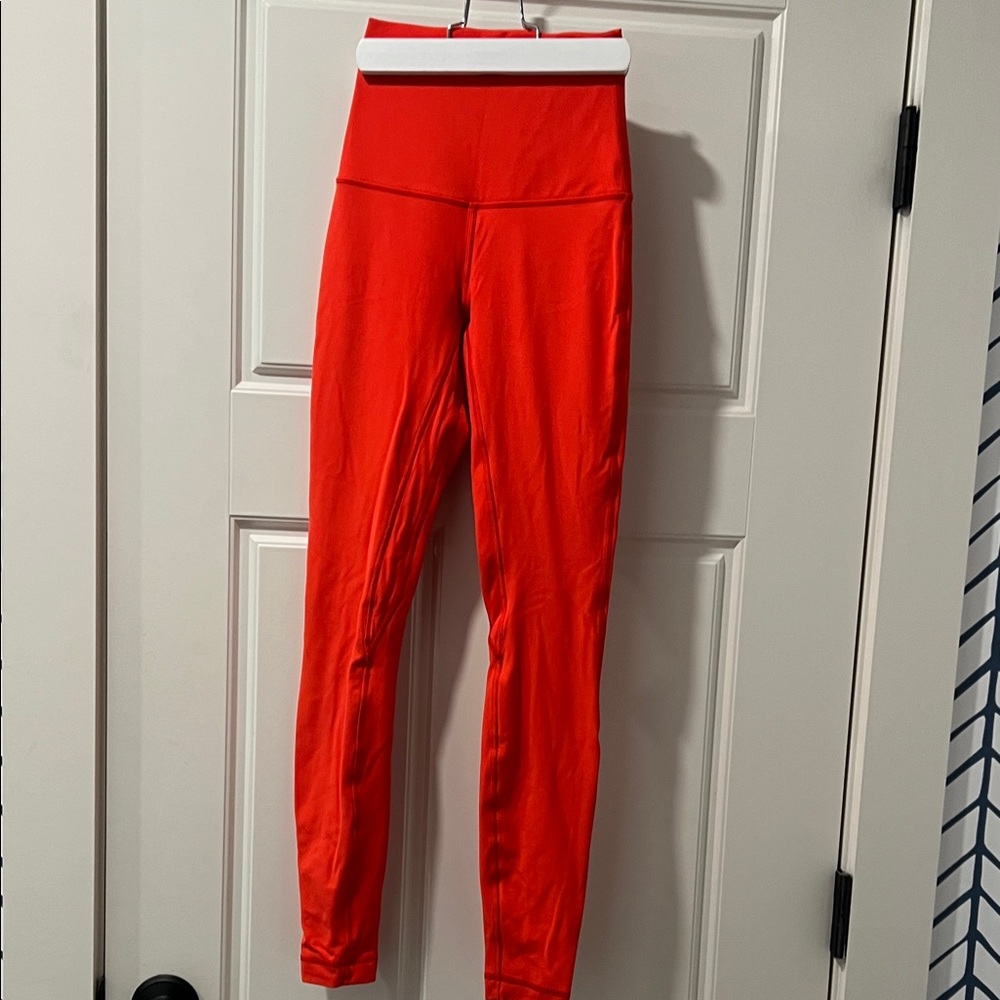 Lululemon Athletica Vibrant Red Activewear Size 2 NEW